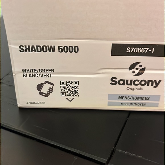 Saucony Shadow 5000 shoes sneakers new S70667-1 men’s sizes green white grey - Picture 12 of 12